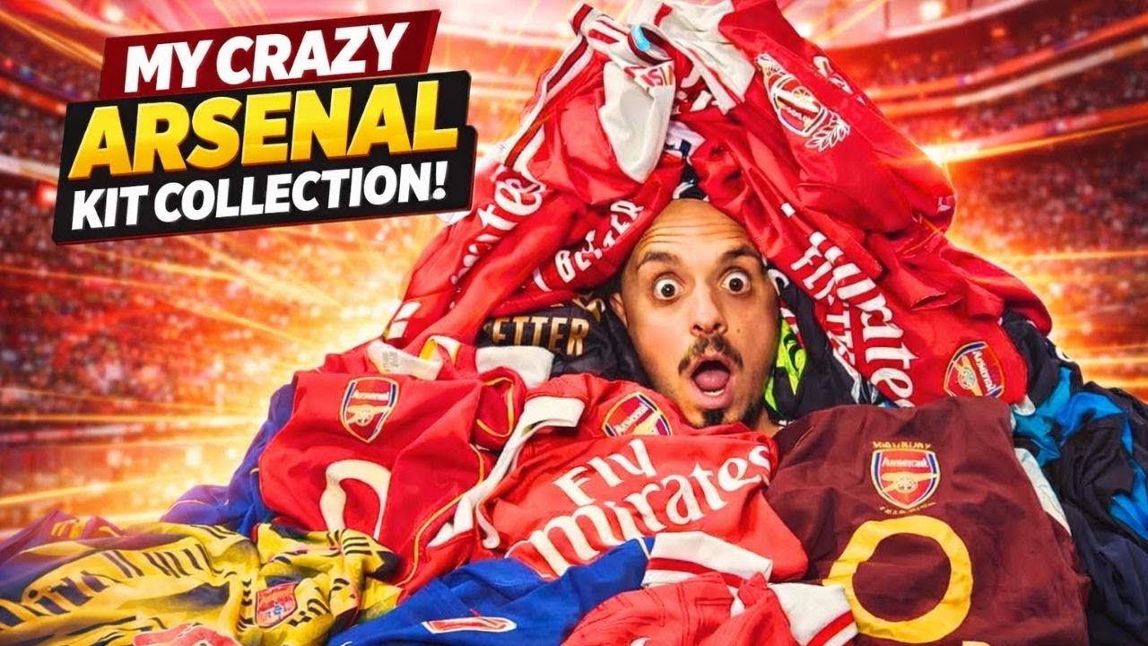 World’s BIGGEST Arsenal Jersey Collection
