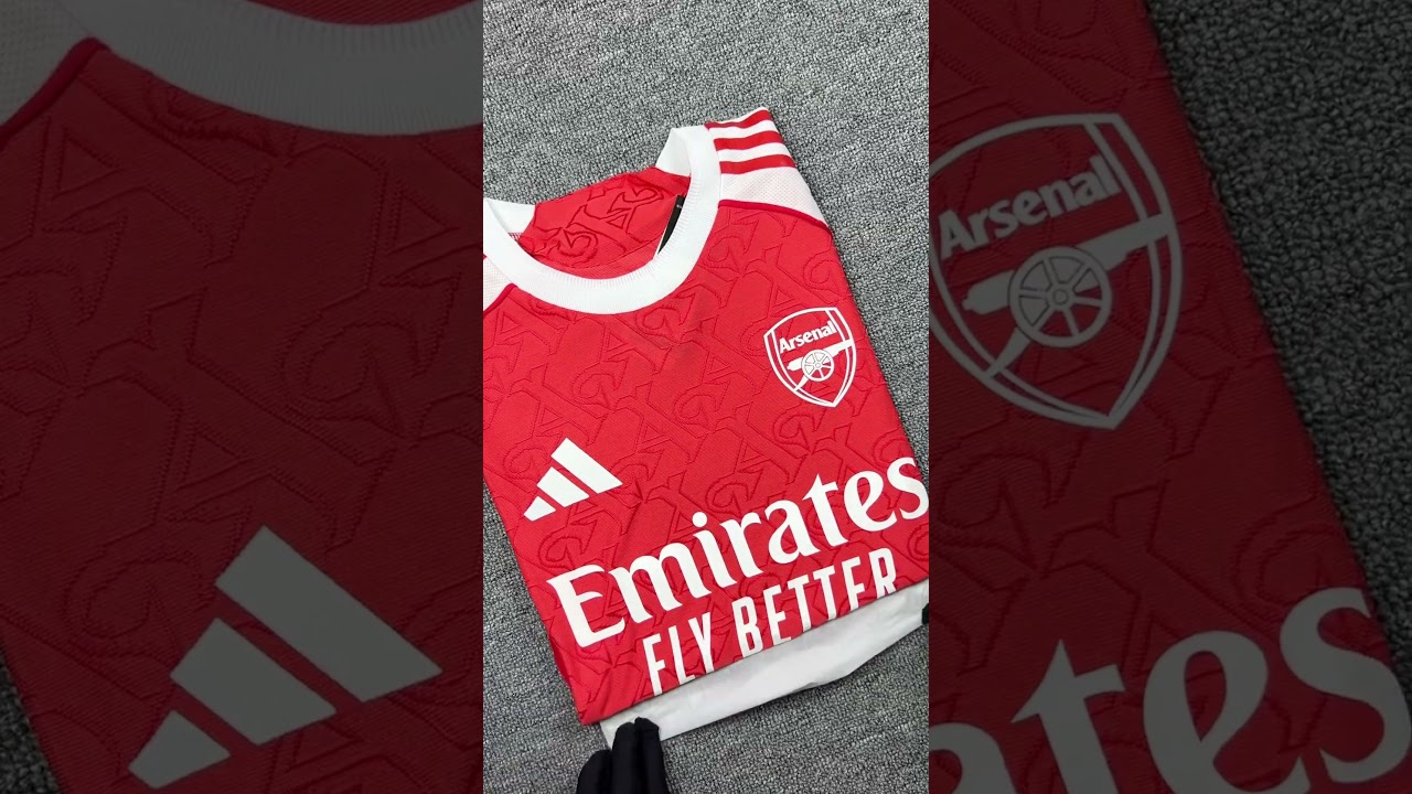 Arsenal’s home jersey for the 25-26 season#arsenal #jersey #football #foryou #shirt