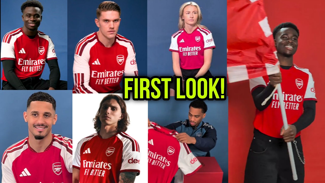 NEW KIT DROPPED! Arsenal Reveal 2026/27 Home Shirt