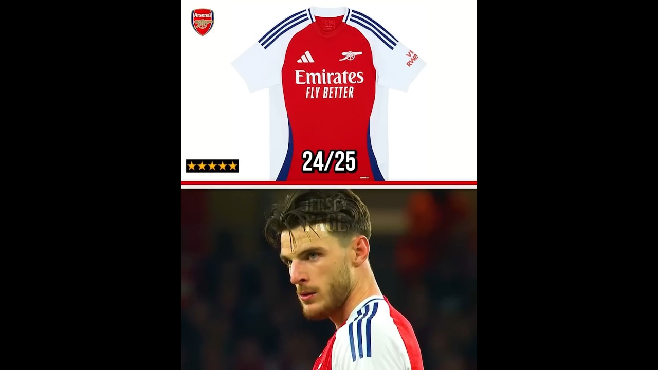 Rating ARSENAL Home Kits