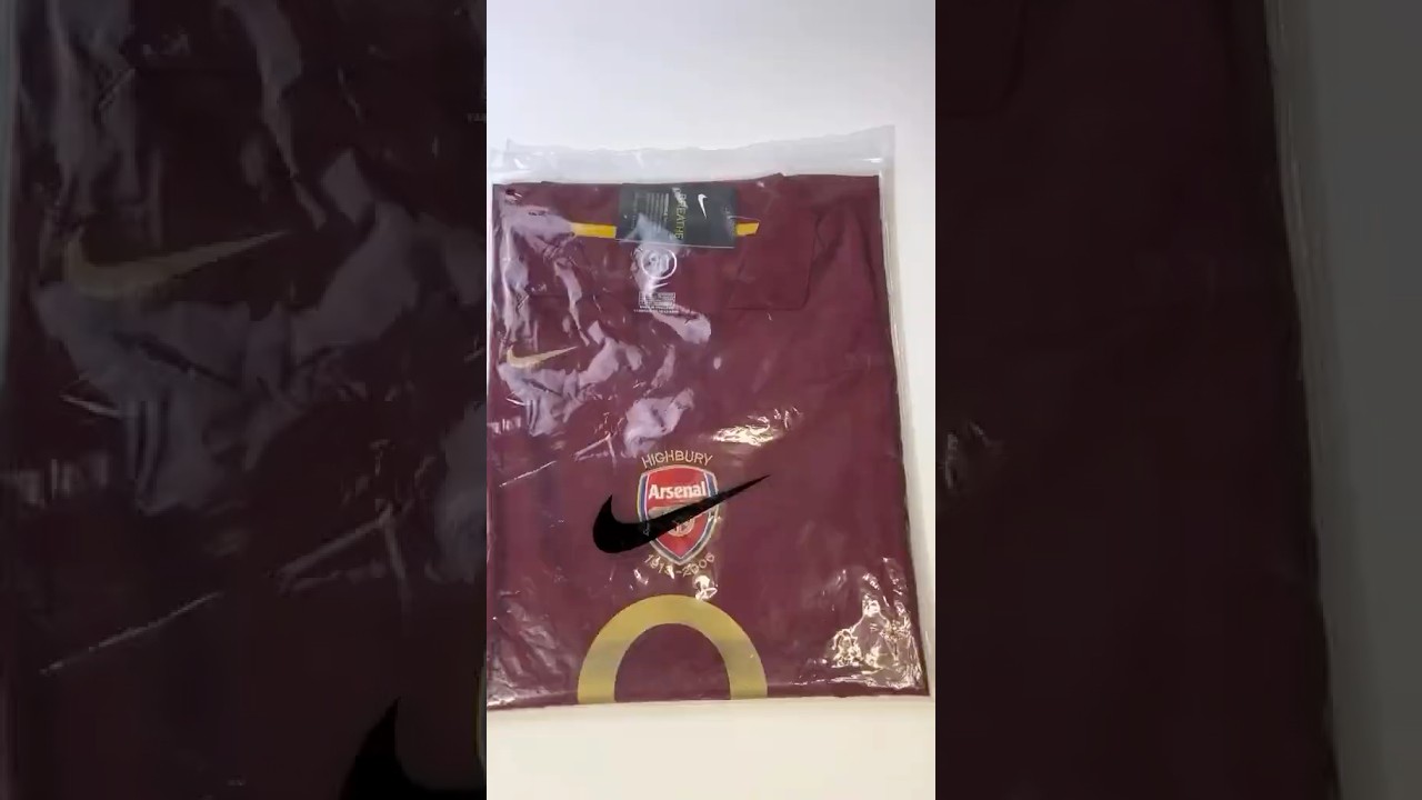 Thierry Henry Arsenal 2005-06 Champions League Home Jersey! 🔫🔴🔥