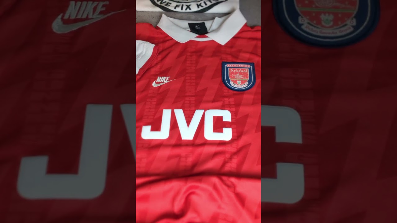 Transforming a Damaged Arsenal Jersey | Retro Football Shirt Revival