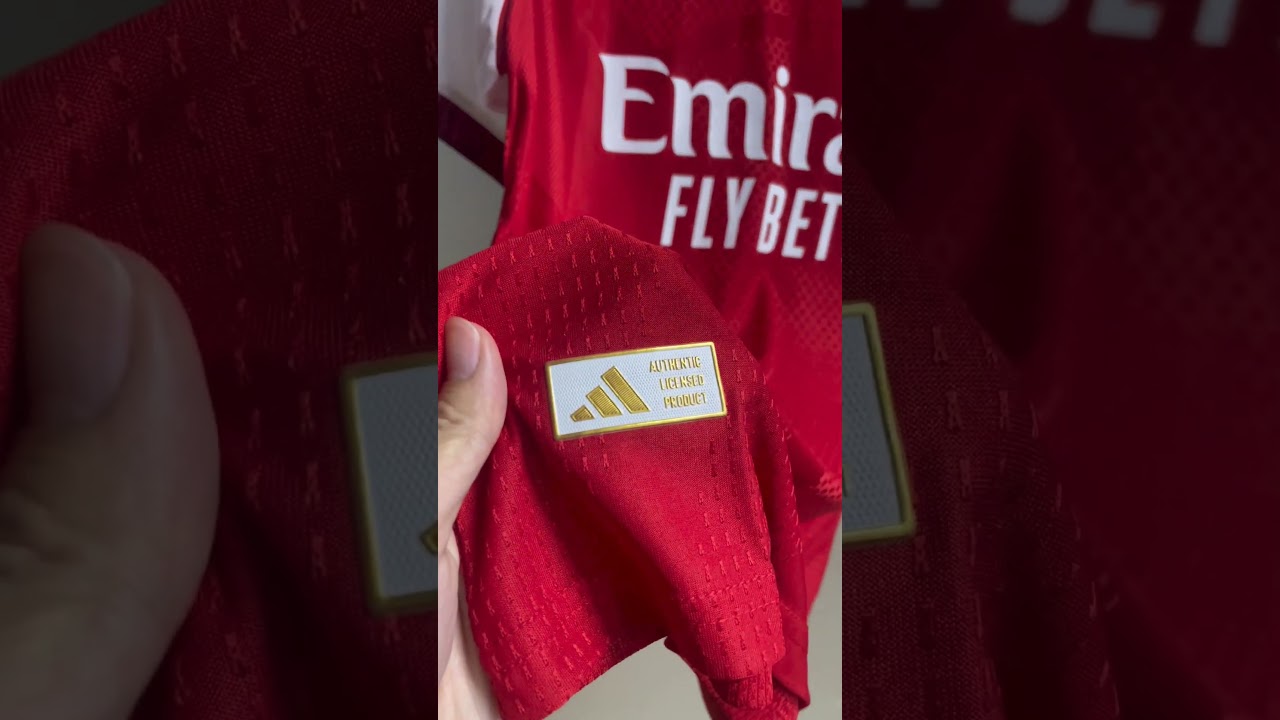 Arsenal New Home Jersey is Beautiful 😍😎🙌#PremierLeague #Arsenal #AFC