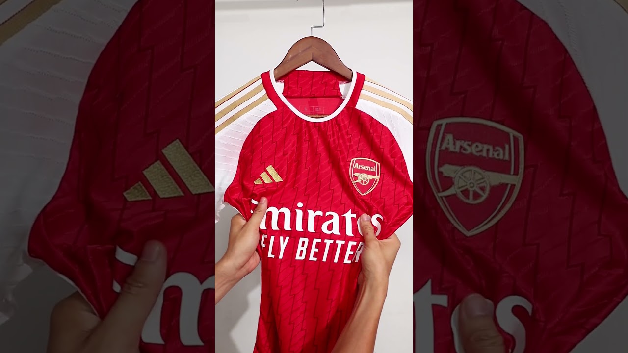 Arsenal Home Authentic Jersey 2023/24 from Gogoalshop.cc