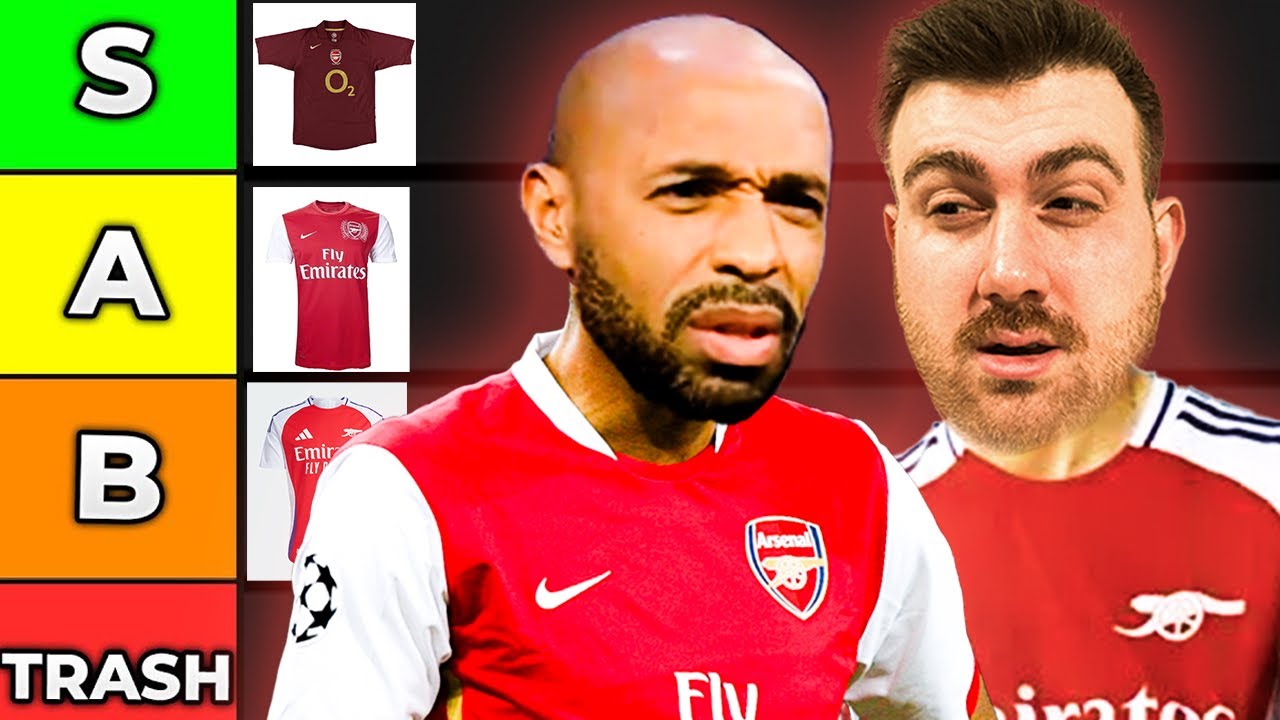 Arsenal Kits RANKED From Worst to Best!
