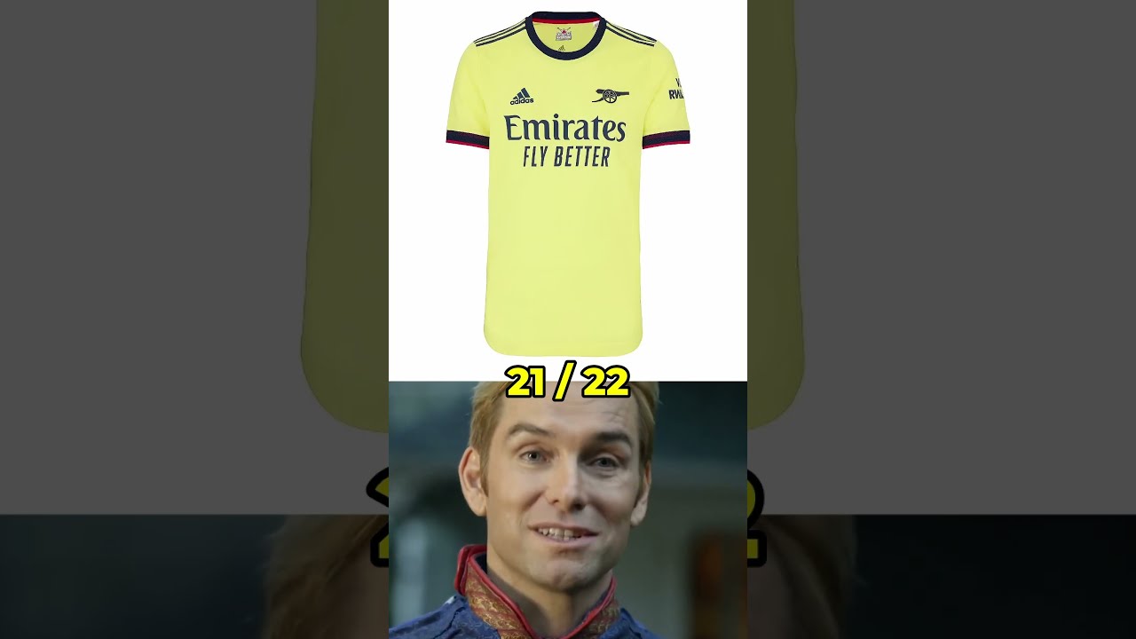 Arsenal Away Kit History !! 🔴⚪