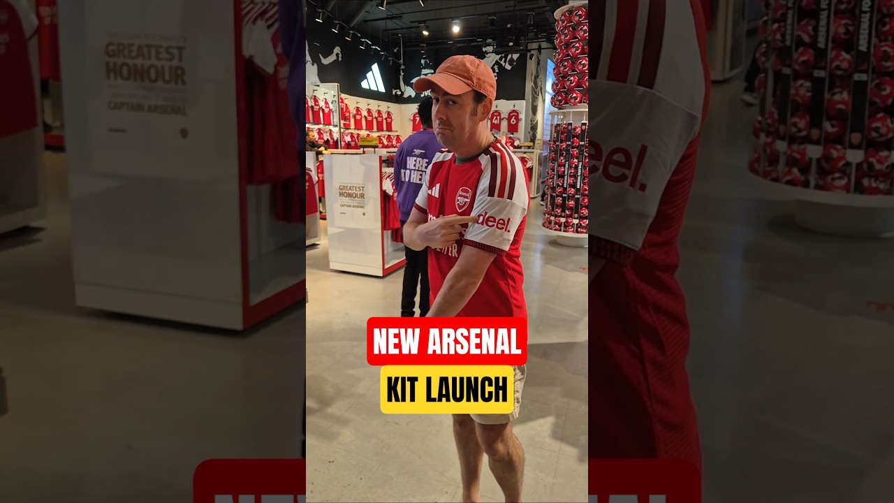New Arsenal Kit Launch 26/27