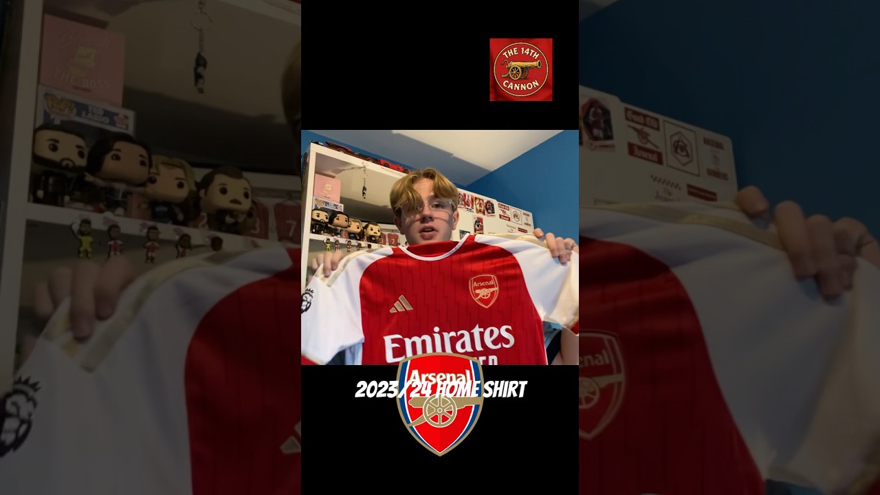 The DIFFERENCES between AUTHENTIC and REPLICA Arsenal shirts! | #arsenal #shorts #arsenalshirt