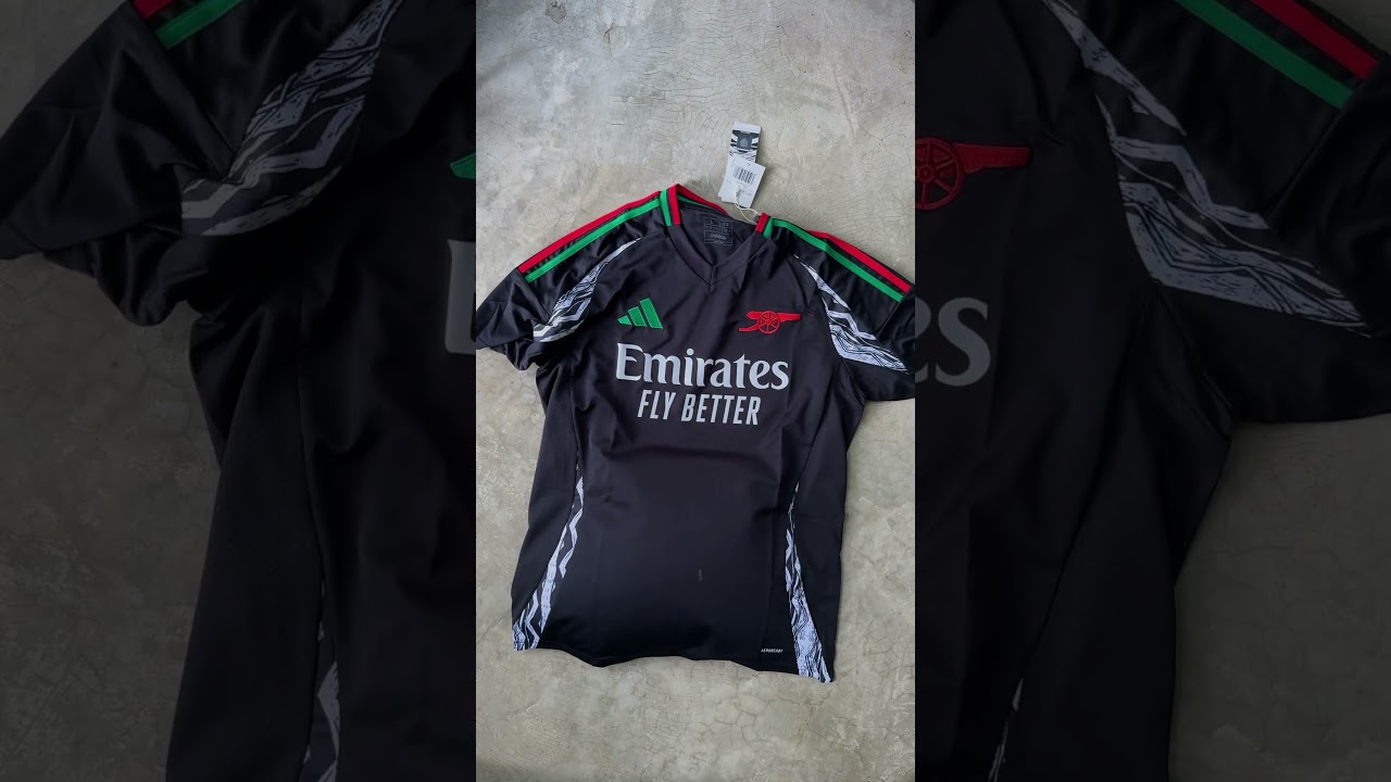 UNBOXING: 24/25 Arsenal away jersey