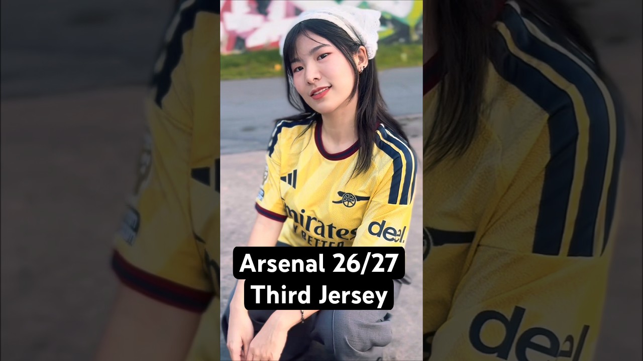 Arsenal 26/27 Third Jersey💛 #arsenal #coyg