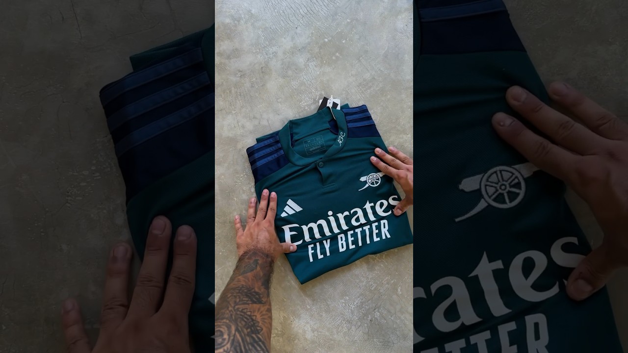 We opened Arsenal’s THIRD Jersey