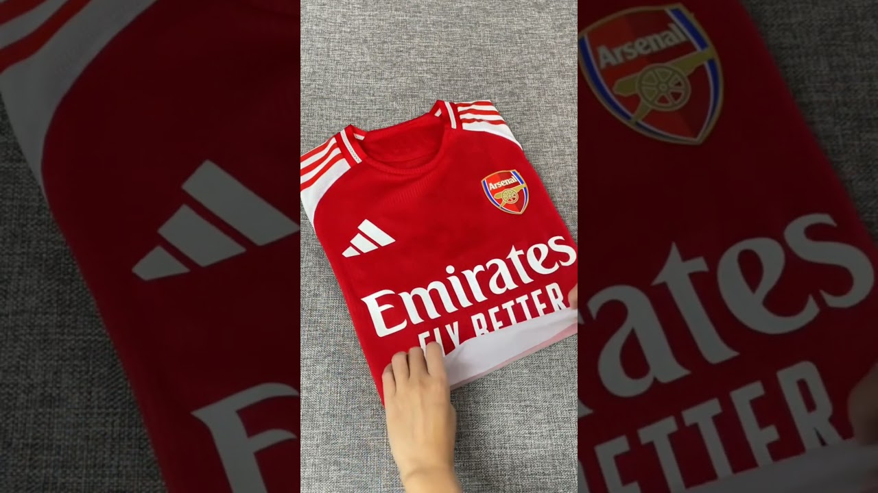 25/26 Arsenal home jersey #Arsenal #PremierLeague #UCL #Football #Emirates Stadium #Saka #Ødegaard