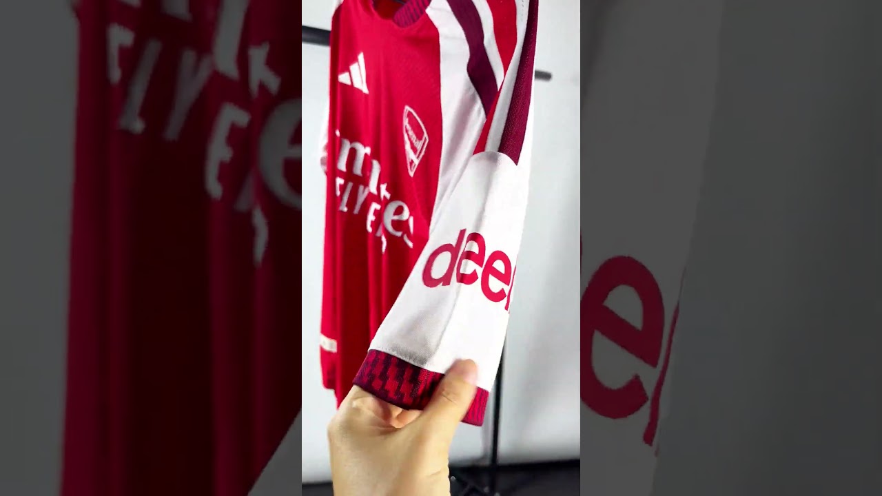 New Arsenal 26/27 Home Jersey ❤️🔥 Future Classic? 👀⚽ #Arsenal #FootballKit #FYP