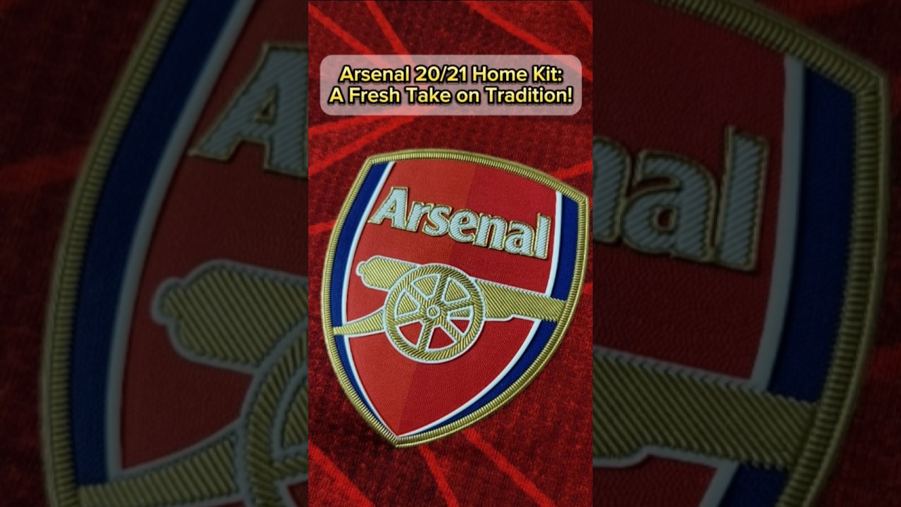 Tradition meets innovation! 🔴⚪️ The Arsenal 20/21 Home Jersey #AFC #Gunners #FootballKit