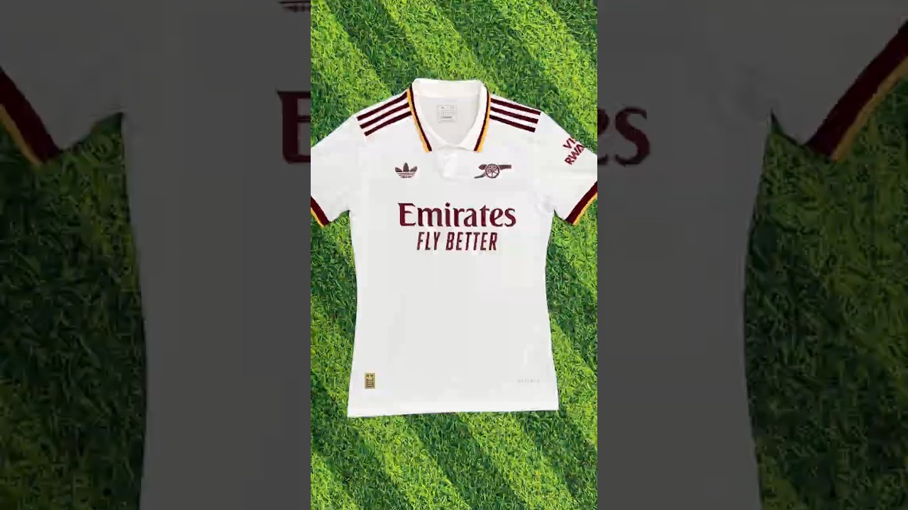 Arsenal’s 2025-2026 season jersey#Arsenal#Premier League#football