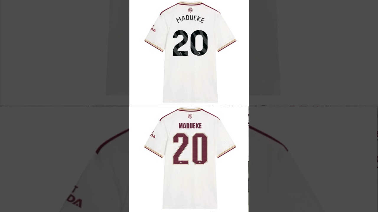 Arsenal 2025/26 third shirt Highlights #gyokeres #madueke  #Saka #justarsenal #arsenaljersey #coyg