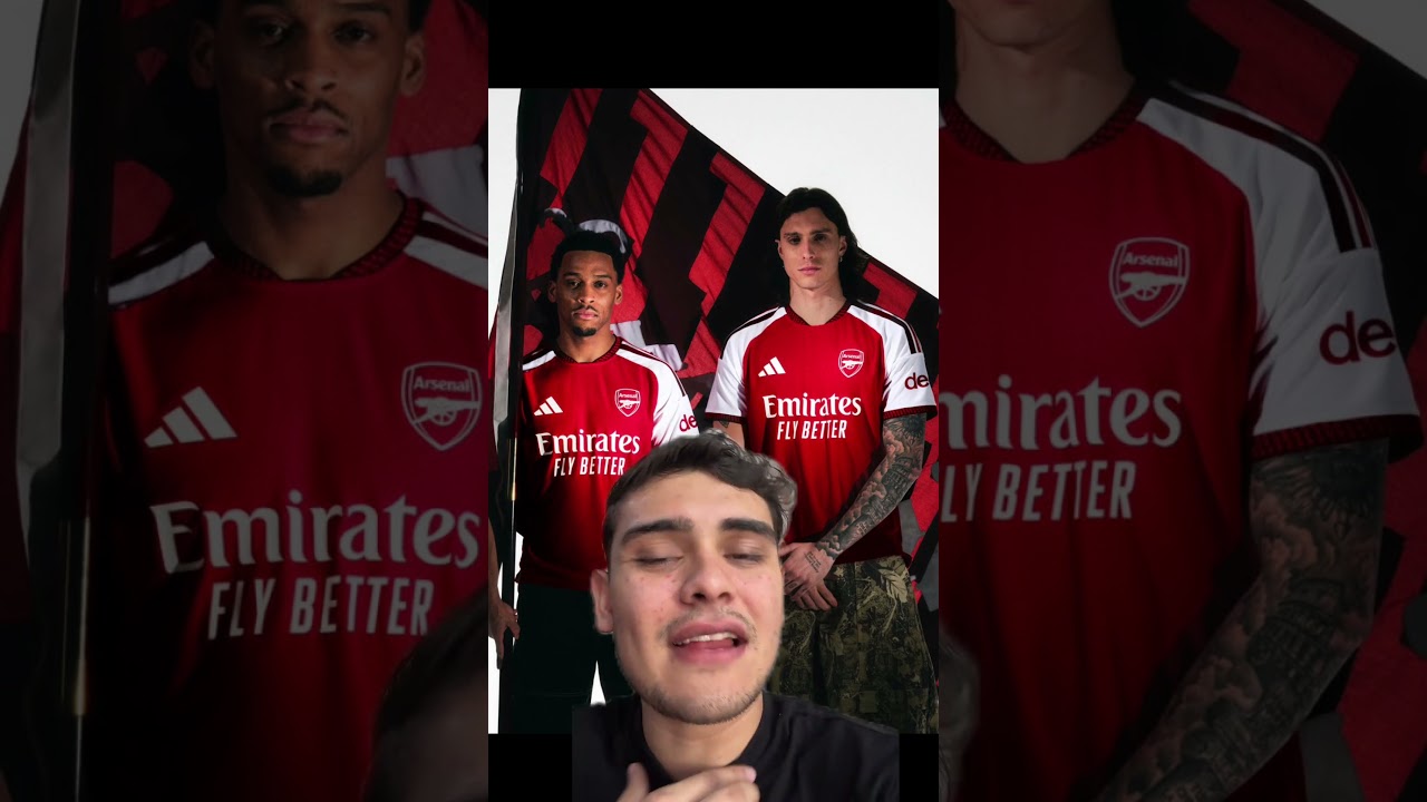 ARSENAL PRESENTÓ SU JERSEY PARA LA TEMPORADA2027 #futbol #arsenal #jerseyarsenal2027 #adidas #jersey