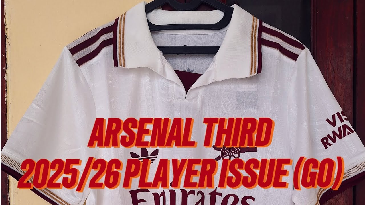 THE BEST SIH INI !!! REVIEW JERSEY ARSENAL THIRD 2025/26 PLAYER ISSUE (GO)