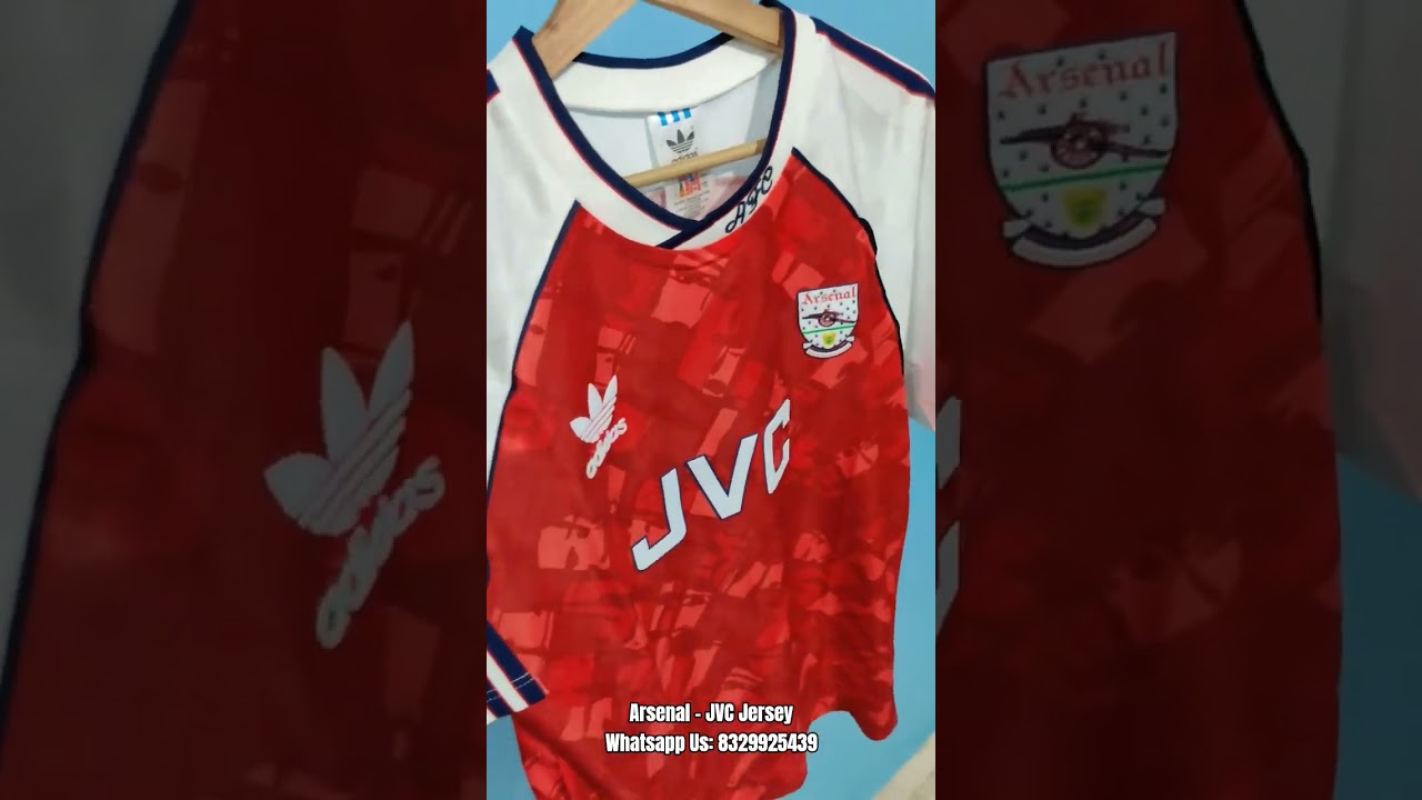 Arsenal JVC Jersey | Jersey Store Goa #arsenal #football #jersey