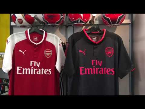 Arsenal Jersey Vancouver 2017 2018 Puma at Vancouver Soccer Store NAS 604-299-1721
