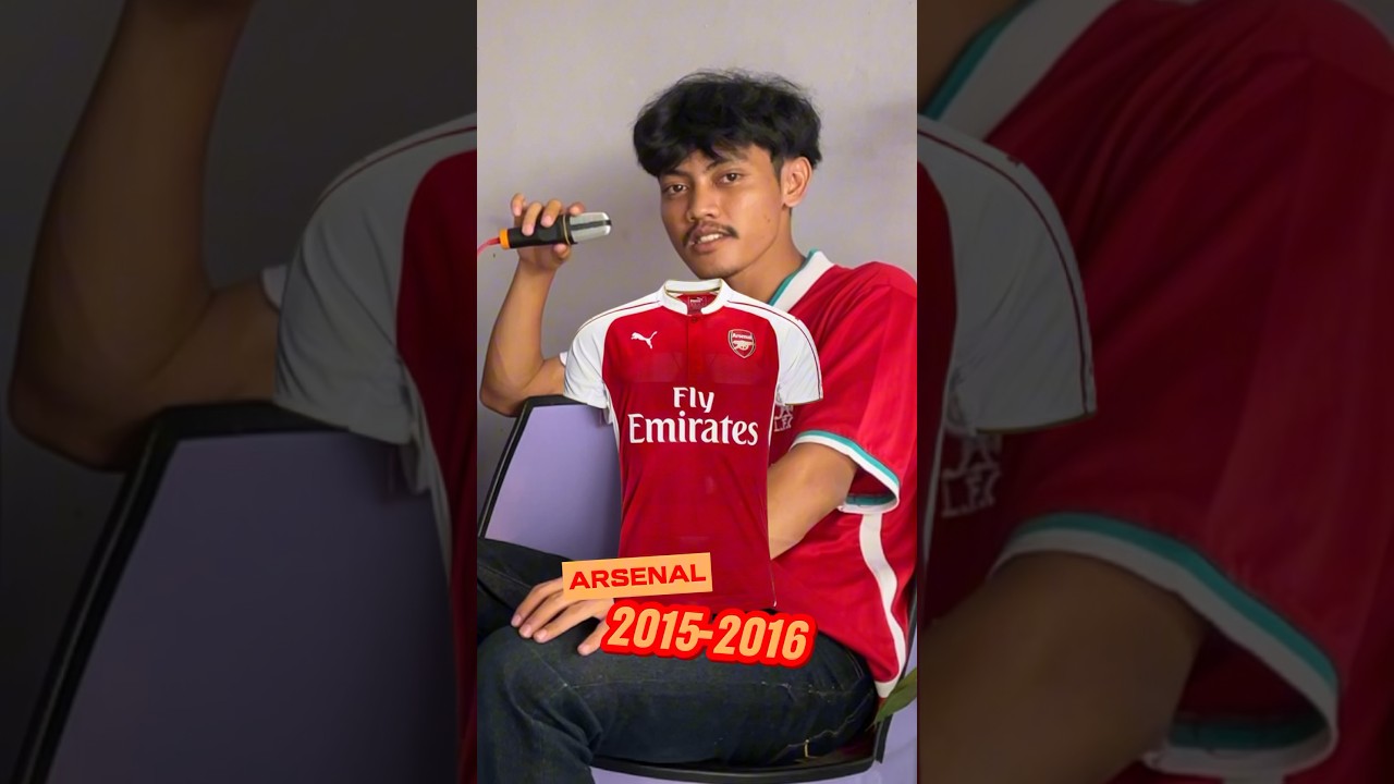 Jersey home terbaiknya Arsenal sepanjang sejarah? #sepakbola #football #arsenal #jersey #napoli