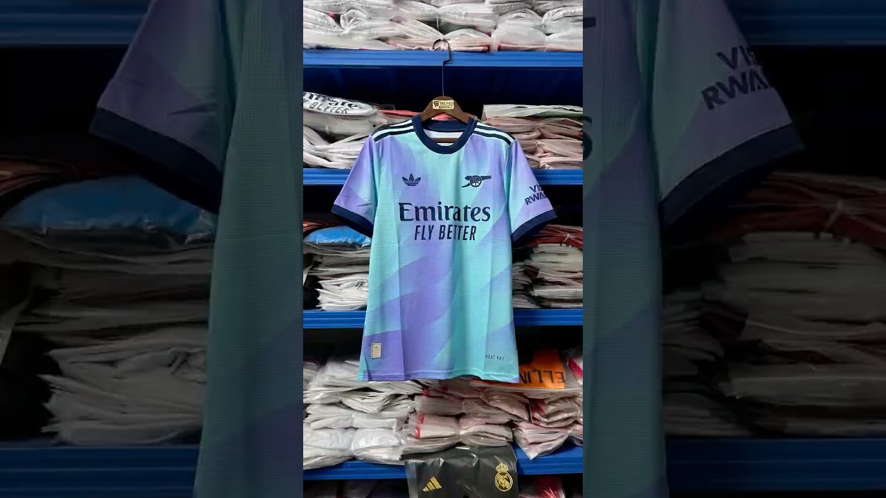 Arsenal 24/25 Second Away Kit#arsenal #football #footballjersey #jersey #wholesale #soccer