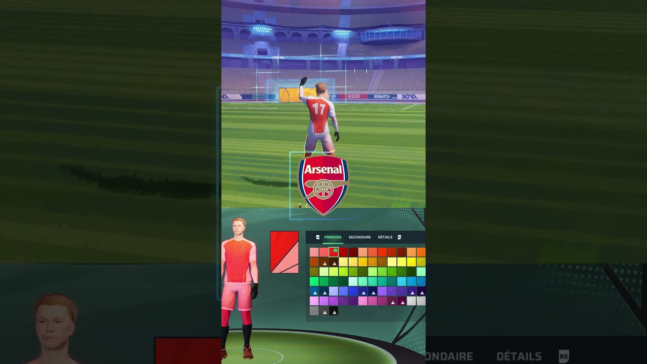 HOW TO DO ARSENAL JERSEY : Rematch