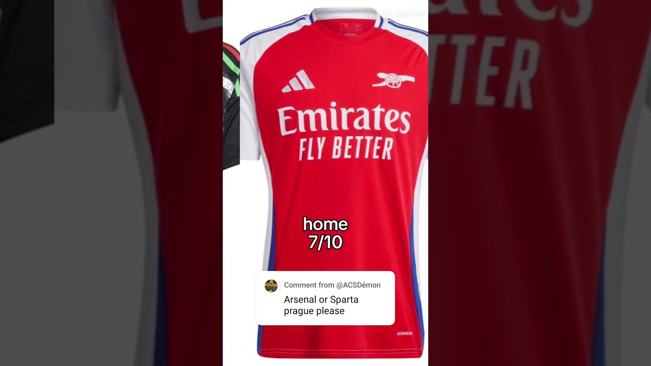 rating arsenal jersey