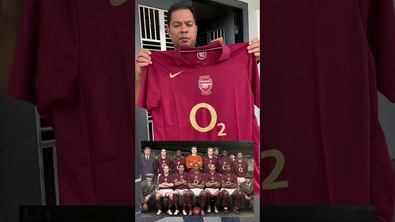 Unboxing Arsenal Highbury Jersey 2006 #arsenal #football