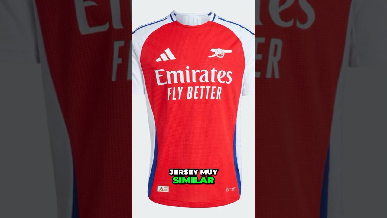 LAS EQUIPACIONES DEL ARSENAL TEMPORADA 24/25 👕 #arsenal #premierleague #equipacion #jersey #gunners