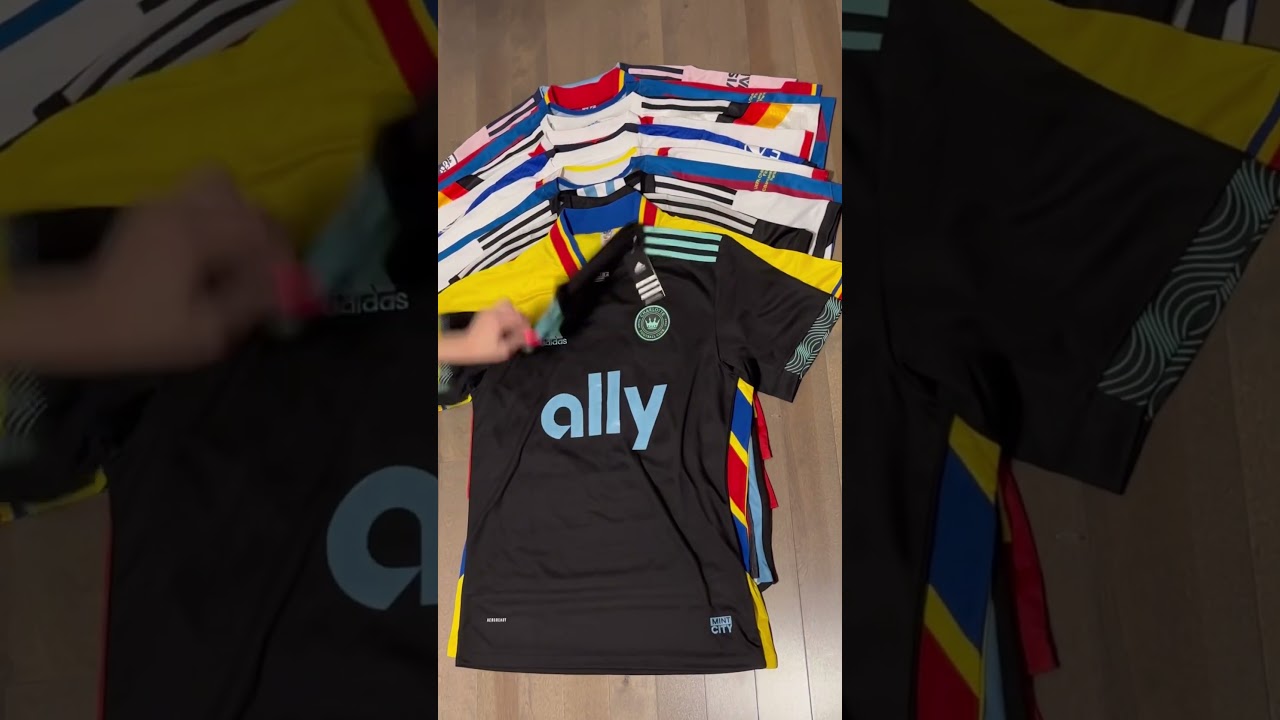 Jersey Collection Unveiled!⚽️👕 #jerseycollection#soccerfans#team#footballjersey#soccer