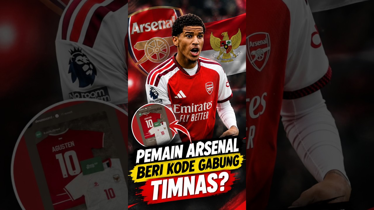 Damien Agustien, Unggah Jersey Timnas Indonesia? #arsenal #timnasindonesia #damienagustien