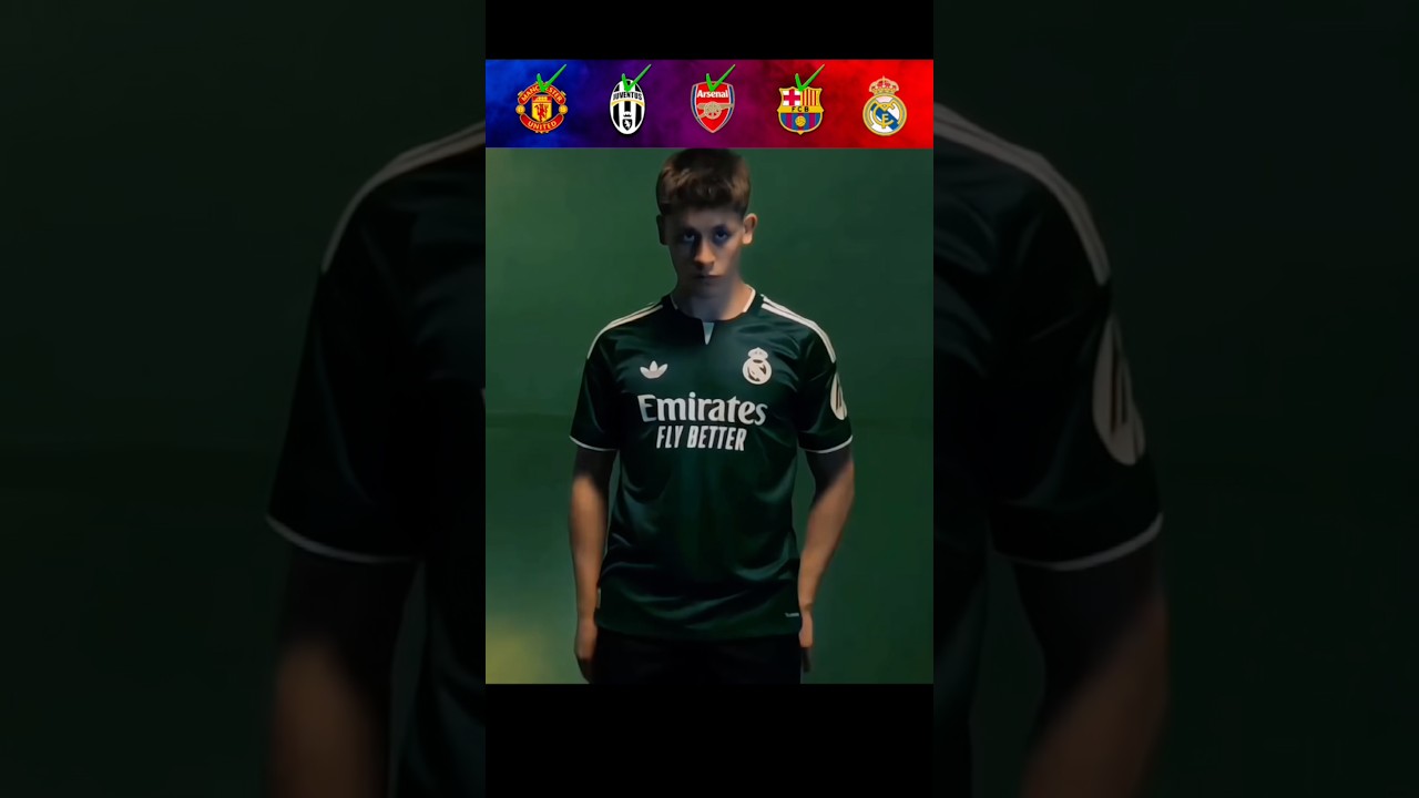 Best football kits 26/27 season🥶🤩