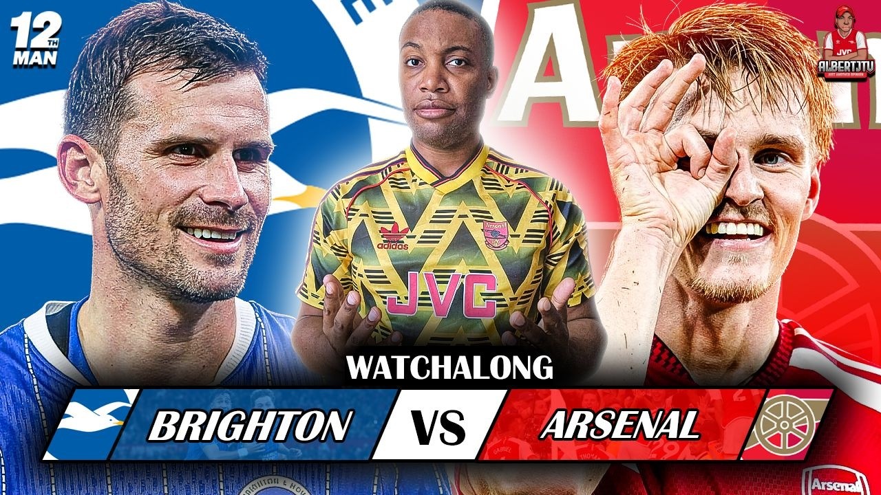 🏟 Brighton 3-0 ARSENAL | LIVE Watch-Along 📺 | Guest Host: @AlbertJTV