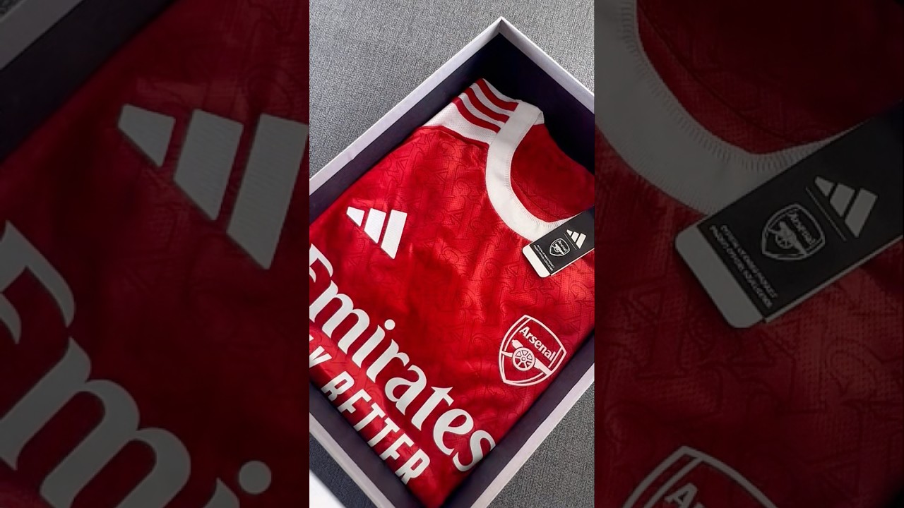 26-27 Arsenal home player version soccer jersey #newjersey #arsenal #saka #rice #premierleague