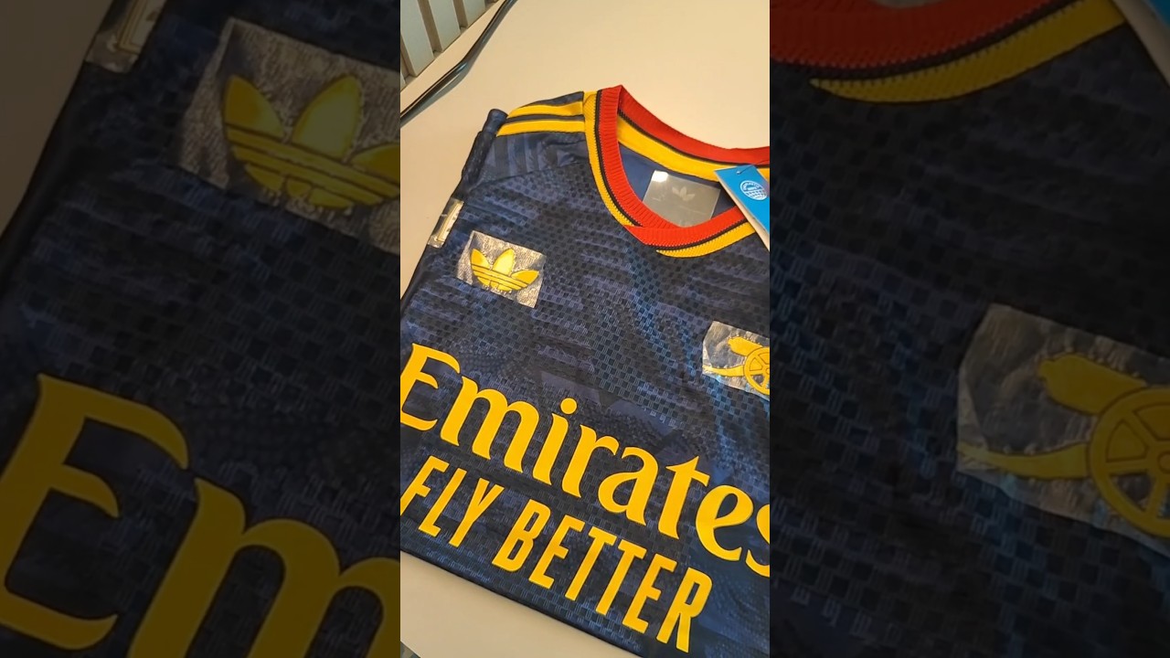 Arsenal Away Jersey 2026 2027 Season Player Edition.