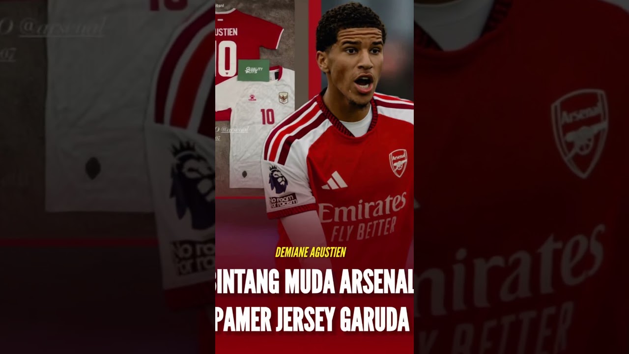 Kode keras gelandang Arsenal pamer jersey timnas