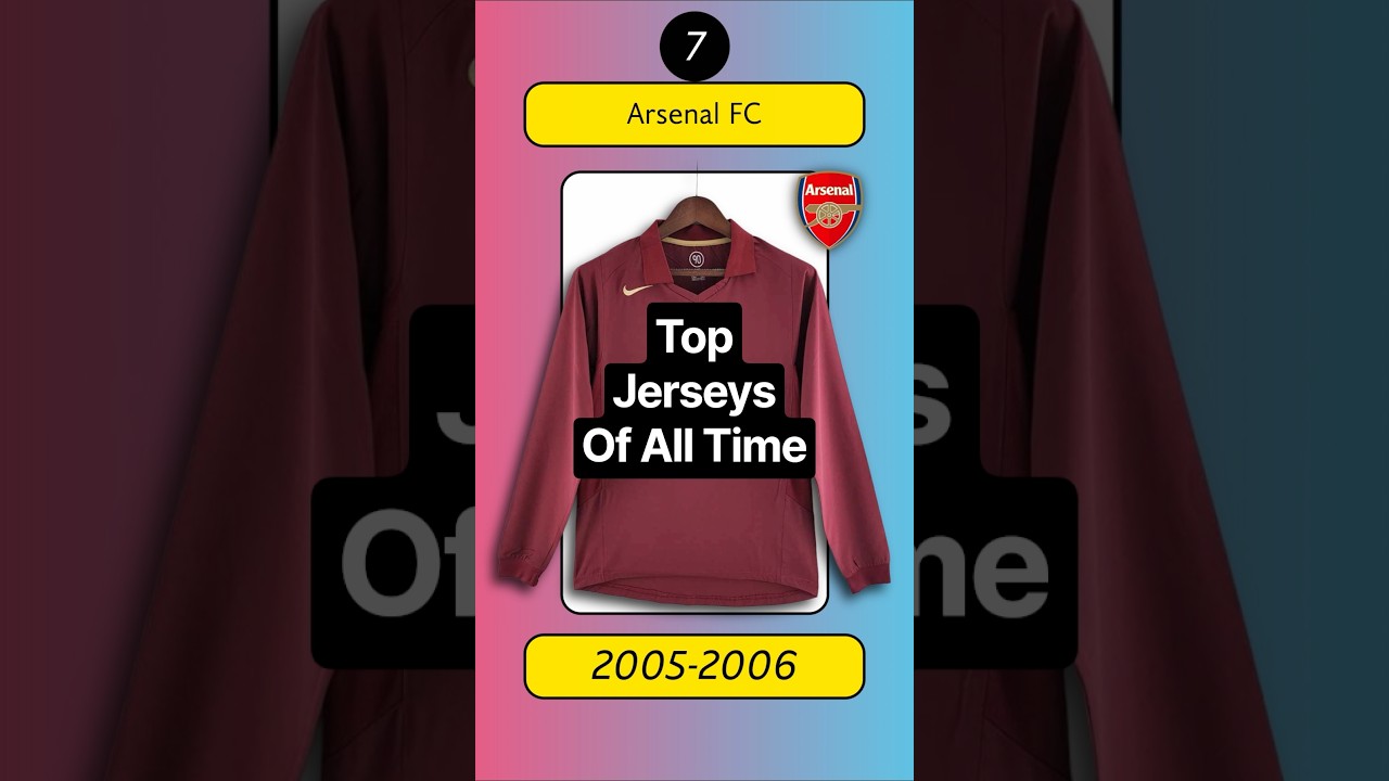 Top 10 Greatest Football Jerseys of All Time ⚽🔥