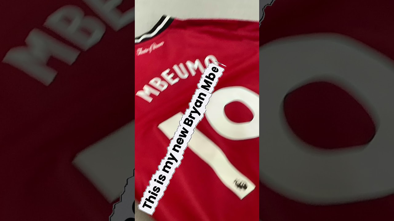 This is my Bryan Mbeumo jersey that I got for X mas