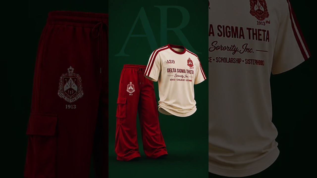 馃敟 Premium Delta Sigma Theta Sportswear Set | Custom Made #DeltaSigma #CustomSportswear #ARSPORTLINE