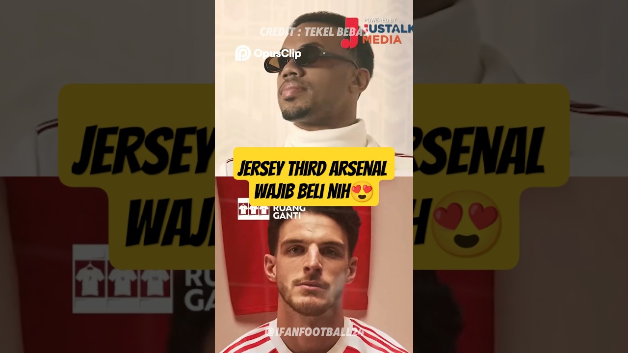 Jersey Third Arsenal Wajib Beli, Review Bareng Kulture Kit #shorts #podcast #jersey #arsenal