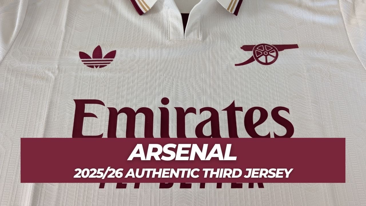 Arsenal Authentic Third Jersey – 2025/26 Review