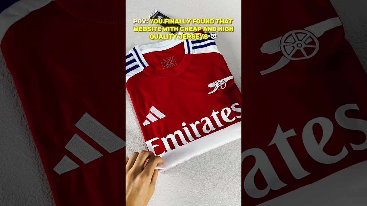 Arsenal Jersey: 40%OFF 🔥 –  Link in bio!