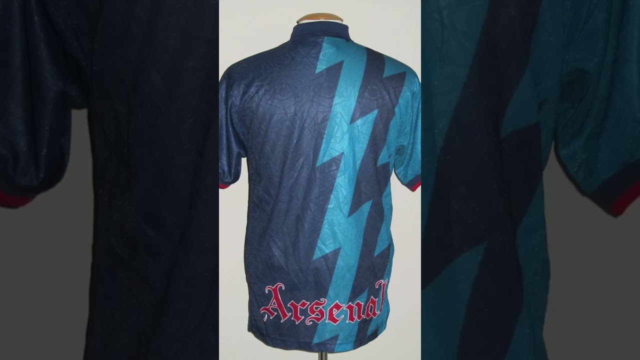 1995-96 Arsenal Fc Away Kit#arsenal #jersey #football #footballshorts