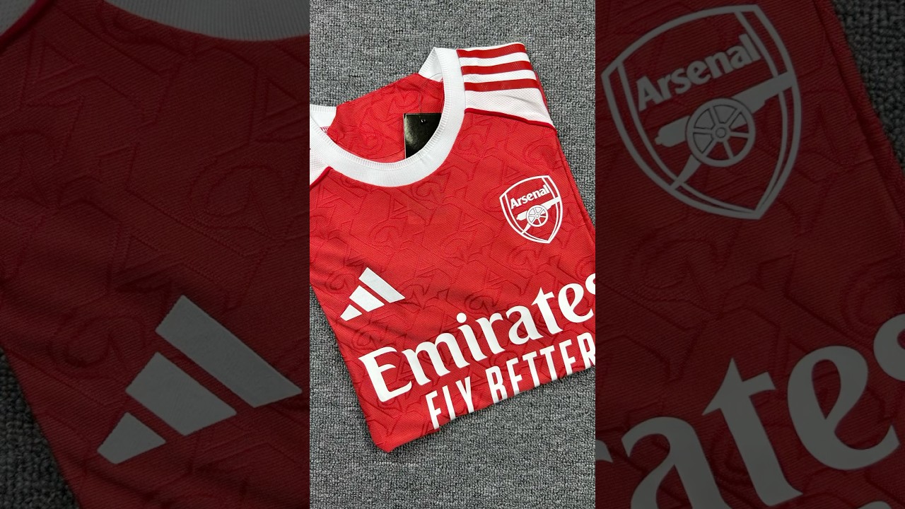 New Arsenal 25-26 home jersey #jersey #football #arsenal #foryou #shirt
