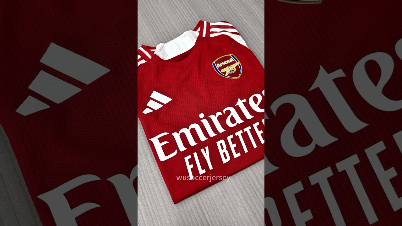 2025 Arsenal Home Football Jersey #jersey #football #footballjersey #arsenal #arsenalfc #adidas