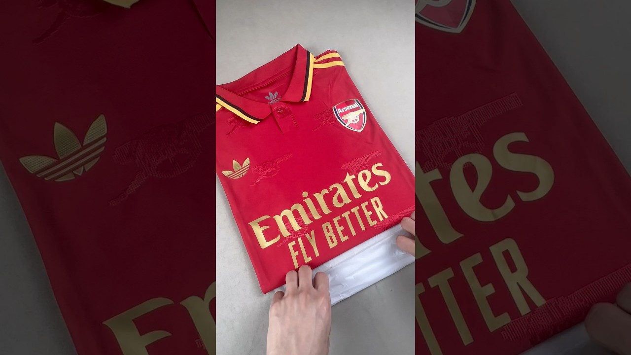 25-26 Arsenal Red Special Edition Football Ball🔥New Football Jersey#Jersey#Arsenal#soccer #football