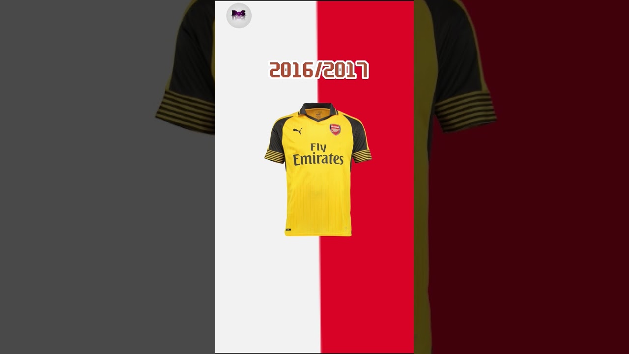 ARSENAL FC AWAY JERSEY || 2010/2011 – 2022/2023