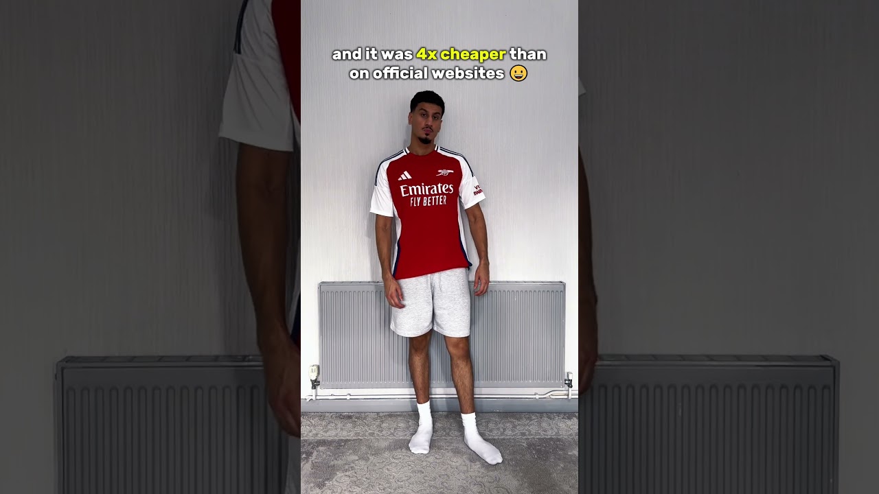 Arsenal Jersey 40%OFF  – JUST THIS WEEK🔥 –  Link in bio!