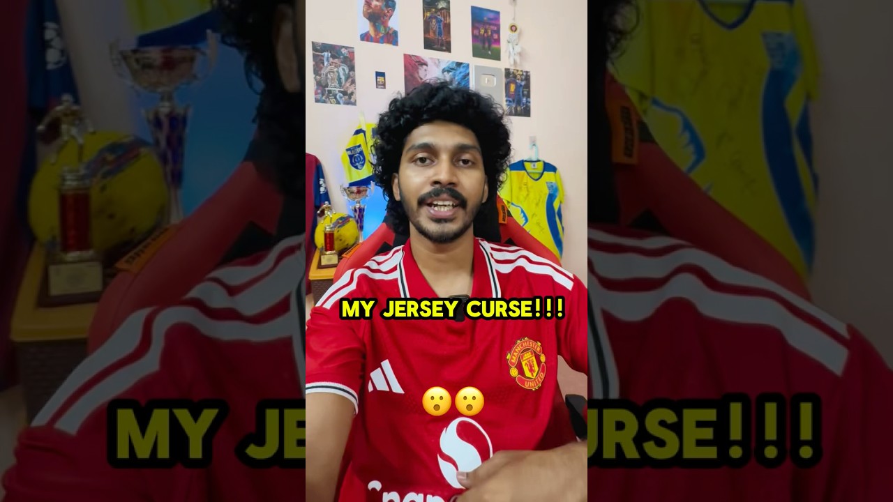 My Jersey Curse!!😭 ഇപ്പോ City found Guilty🤯 #football #city #barca